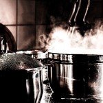 Kochen mit Dampf