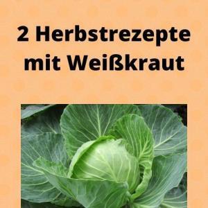 2 Herbstrezepte mit Weißkraut